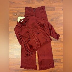 Emerson Fry Burgundy Set